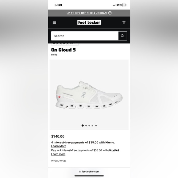 On clouds & Hoka size 10. - Picture 9 of 10